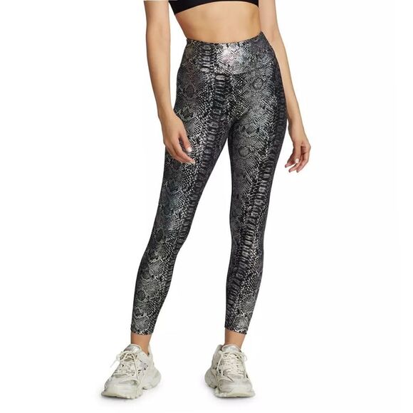 Heroine Sport Marvel Snakeskin Metallic Holographic Mid Rise Leggings - Picture 1 of 13